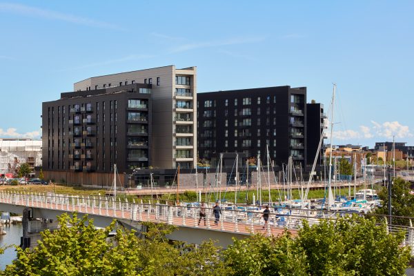 Bayscape, Cardiff Bay, designed by Rio Architects