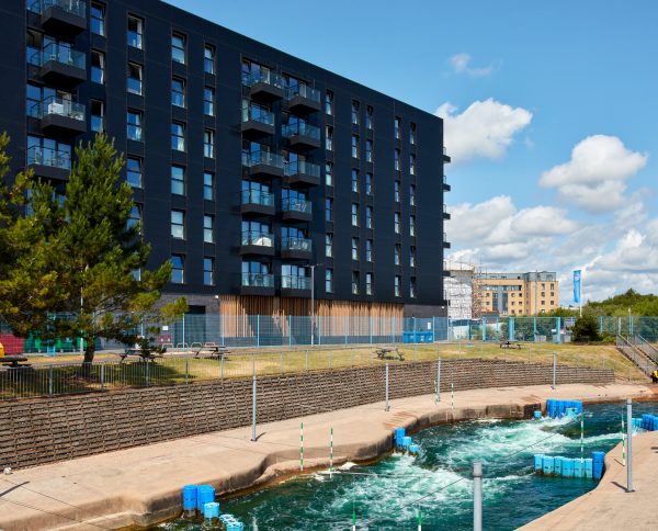 Bayscape, Cardiff Bay, designed by Rio Architects